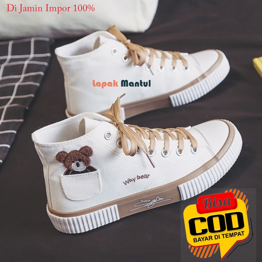 LM-0255 PROMO RAMADHAN [ Bisa COD ] Sepatu Sneakers Kanvas Wanita - Sneakers Import - Sepatu Wanita Casual - Sneaker Fashion Terbaru-Sepatu Canvas Wanita Import sytel Korea High Quality