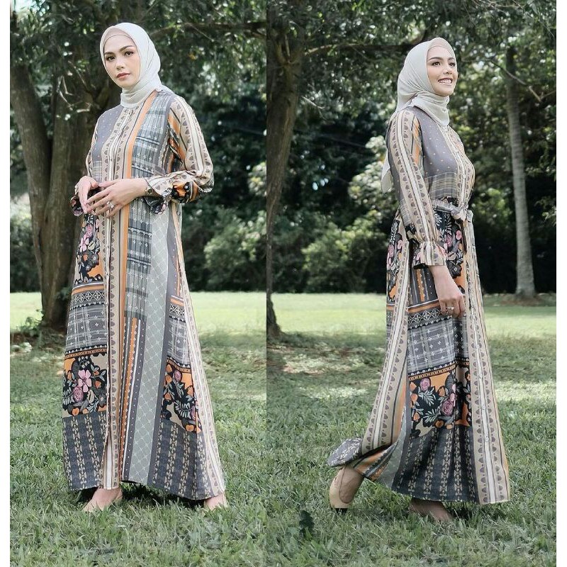 Binar Dress by Vanilla Hijab : NATURE