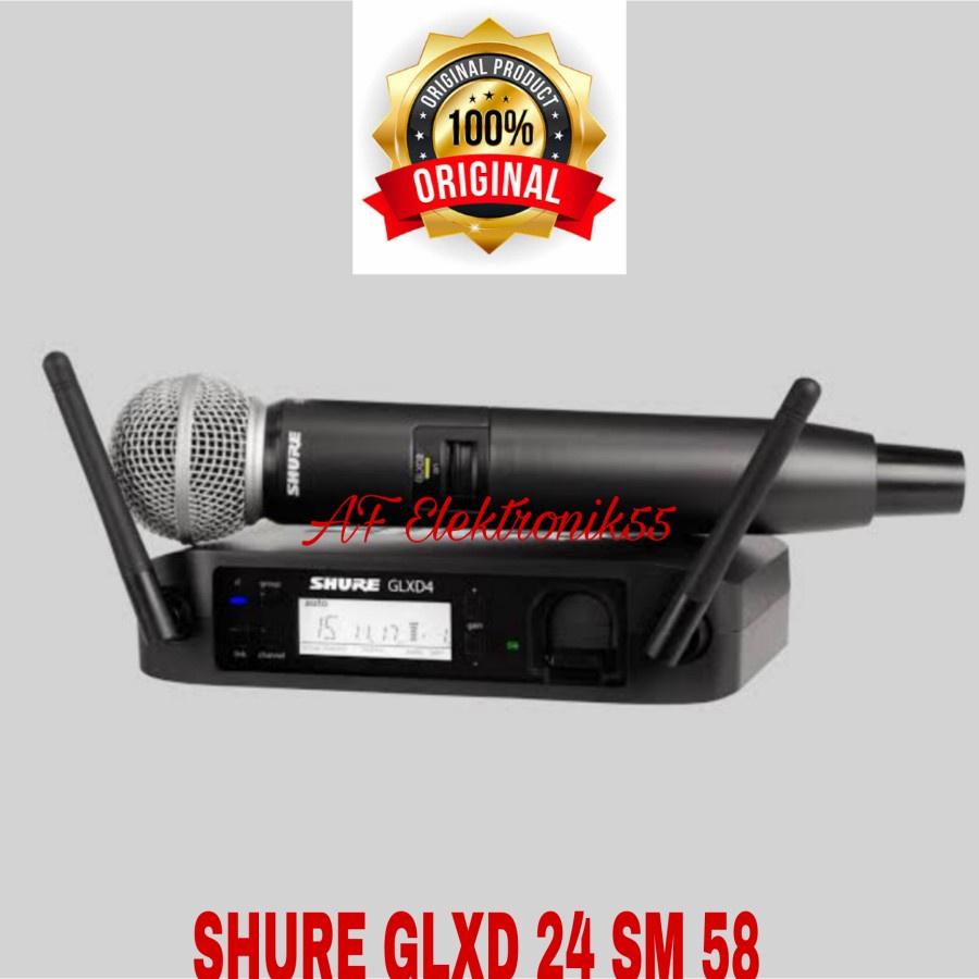 Mic Wireles SHURE GLXD 24 SM 58 Original