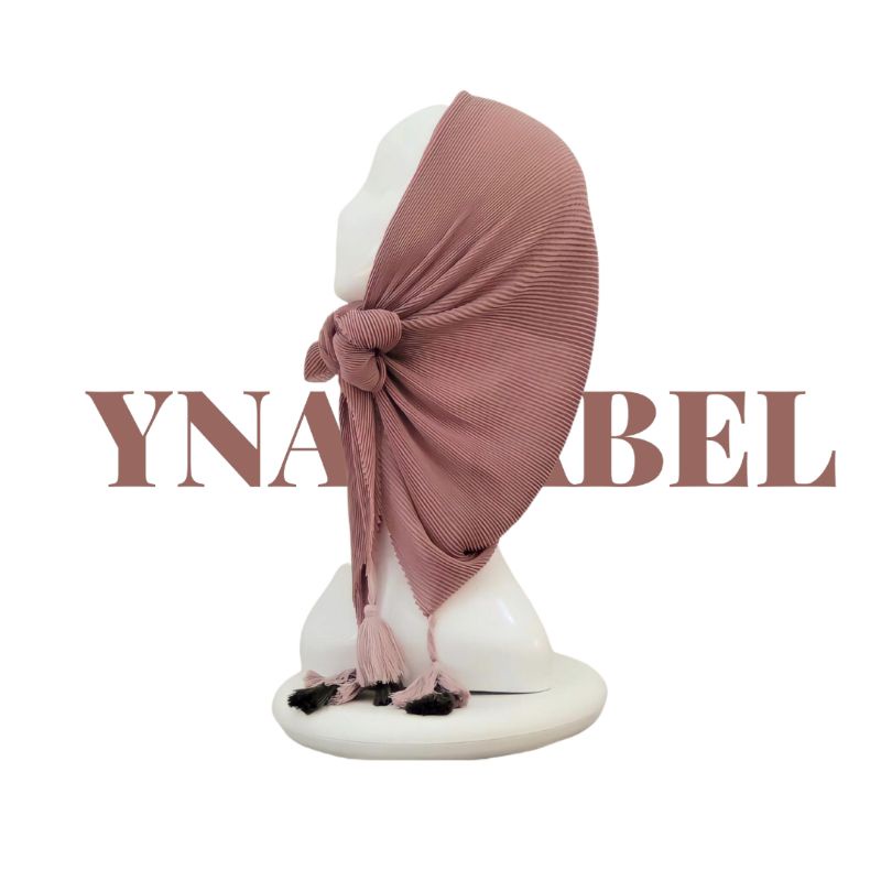 [COD][PROMO]- HIJAB SQUARE - HIJAB SEGI EMPAT PLISKET - SEGI EMPAT PLISKET JAMBUL TASEL - SEGI EMPAT