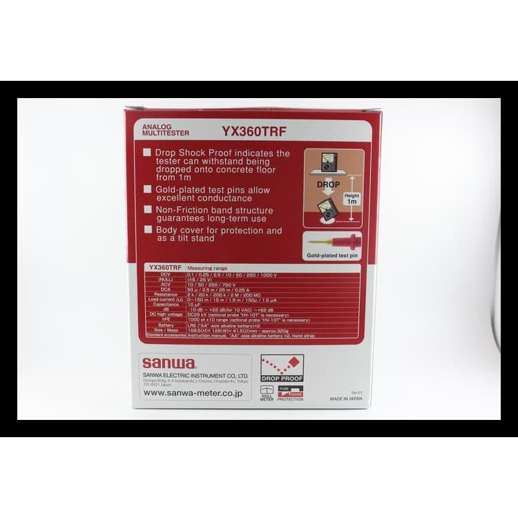 SANWA YX360TRF MULTI TESTER (ORIGINAL)