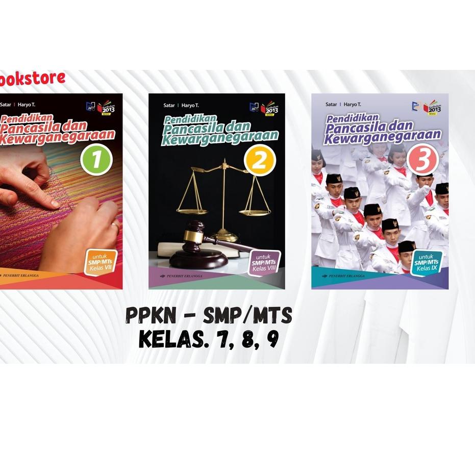 

Top Produk.. PPKN SMP/MTS KLS. 7,8,9/K13N