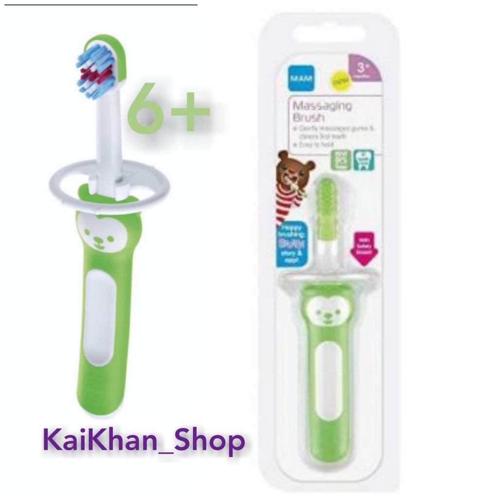 MAM Baby Brush Sikat Gigi Bayi [ 6+ ]