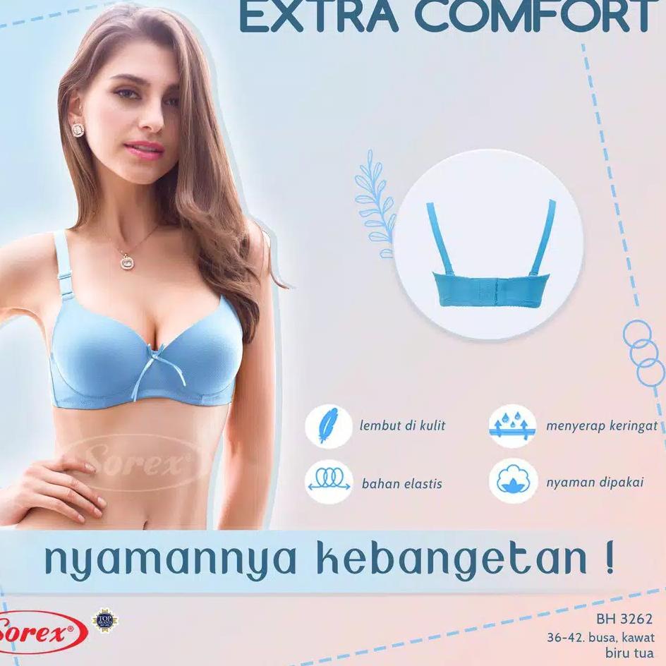 ♝ J566 Bra Wanita Sorex Bra Sorex Wanita Premium Bra Ada Busa Dan Kawat ℗