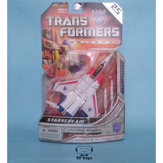 Transformers Universe Starscream Chug Deluxe Hasbro selalu ready