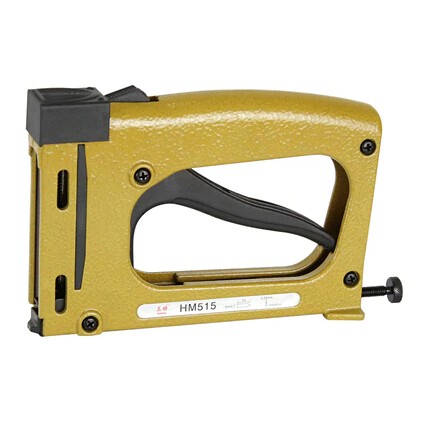 

HM515 Nail Stapler Manual Nail Staple Gun Manual Stapler Manual Nailer frame tacker with 1000 pcs