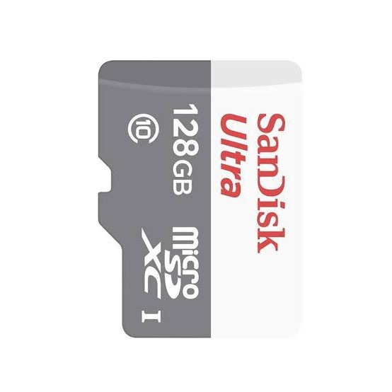 SanDisk Ultra MicroSDXC UHS-I 100MB/S 128GB Micro Sd Card Class 10 - QUNR