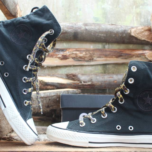 Converse high basic leopard