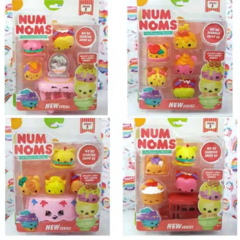 MOMBABY1 Mainan Anak Perempuan Num Noms Set atau Kado Mainan Anak perempuan Num noms