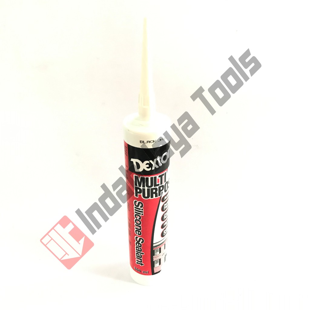 Silicone Sealant Botol DEXTONE Black Hitam - Lem Kaca Aquarium Silikon