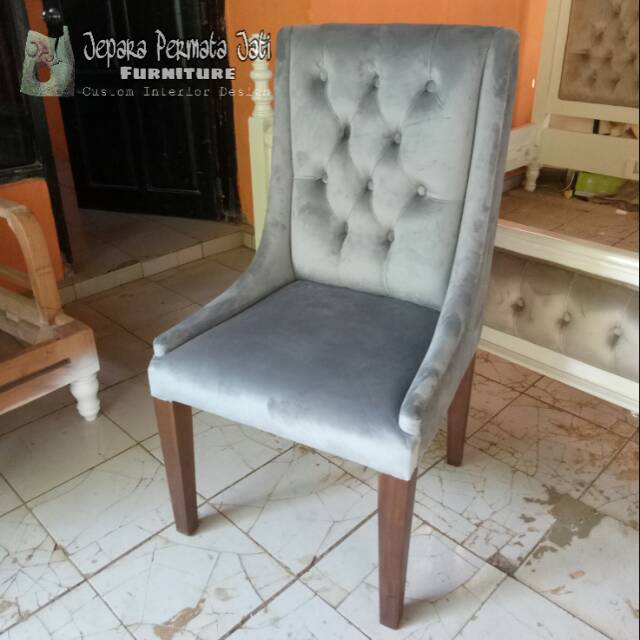 Kursi makan modern minimalis furniture jepara