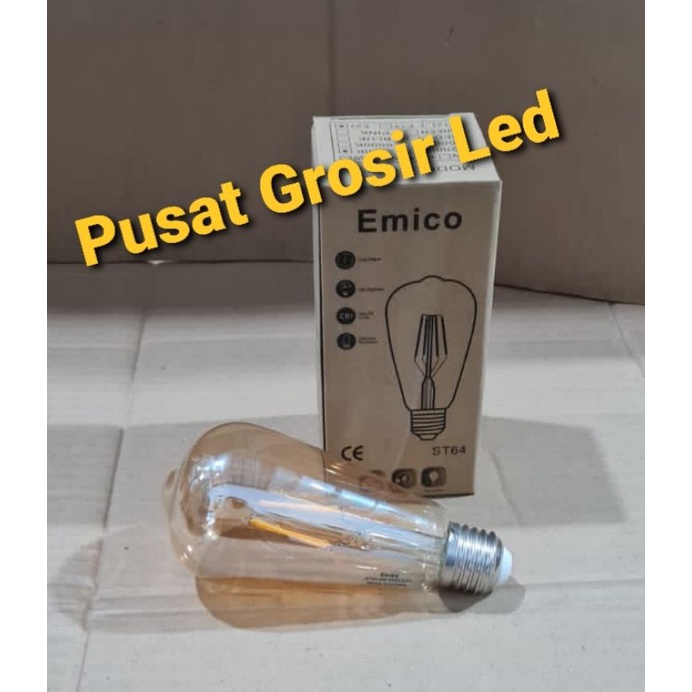 Lampu Filamen Emico 4 Watt Warmwhite