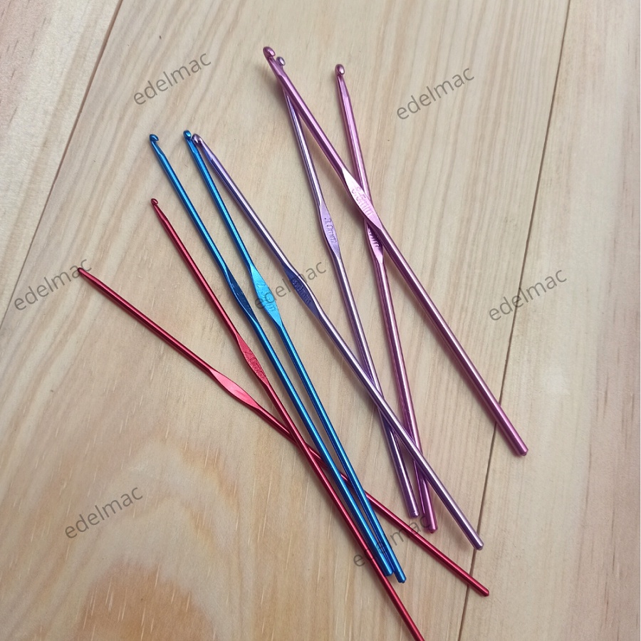 8pc Jarum Rajut | Crochet Hooks Knitting Sewing Needle