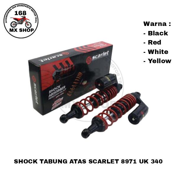SHOCK ABSORBER SHOCKBREAKER TABUNG ATAS SCARLET 8971 UKURAN 340