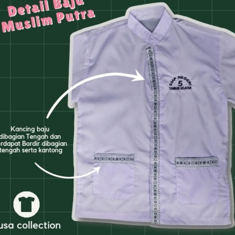 Hot Sell.. Seragam Muslim Putra SMPN 5 Tamsel