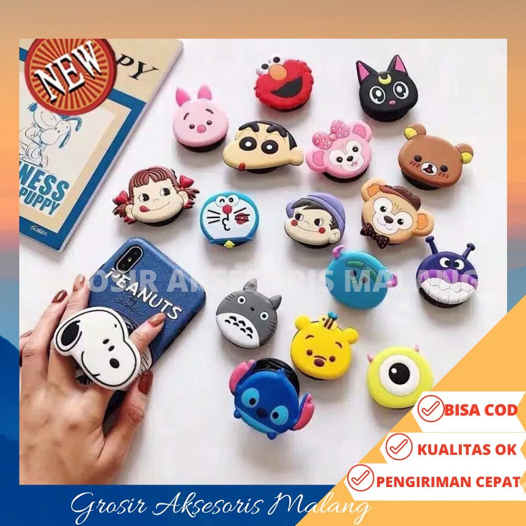 [ COD ] POP SOCKET KARAKTER POP SOCKET 3D KARAKTER