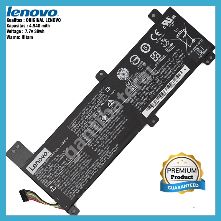 Baterai Laptop Lenovo IdeaPad 310-14iKB 310-14iSK Original