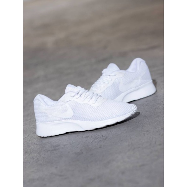 Sepatu Tanjun Full White Original OEM Sneakers Pria / Sepatu Running Pria Dan Wanita