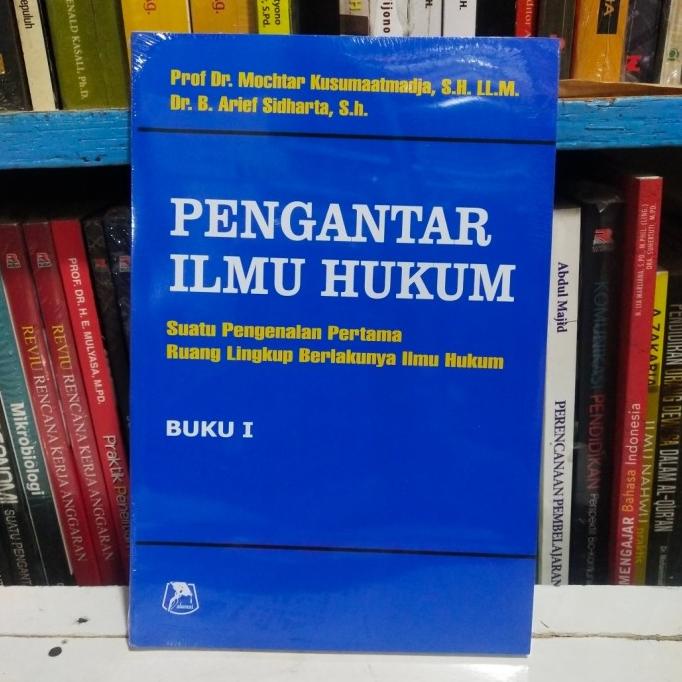 

Buku Pengantar Ilmu Hukum terlaris dan termurah OBRAL