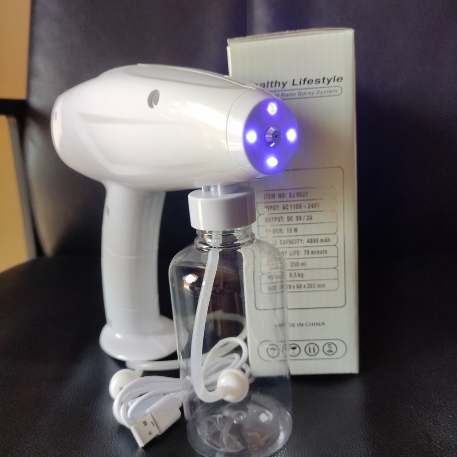 mesin NANO STEAM GUN spray fogging TURBOSONIC CORDLESS ORIGINAL DJ9527