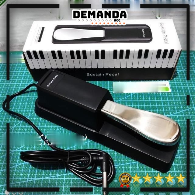 Sustain Pedal Damper Piano Keyboard Yamaha Roland Korg Casio Technic dsb