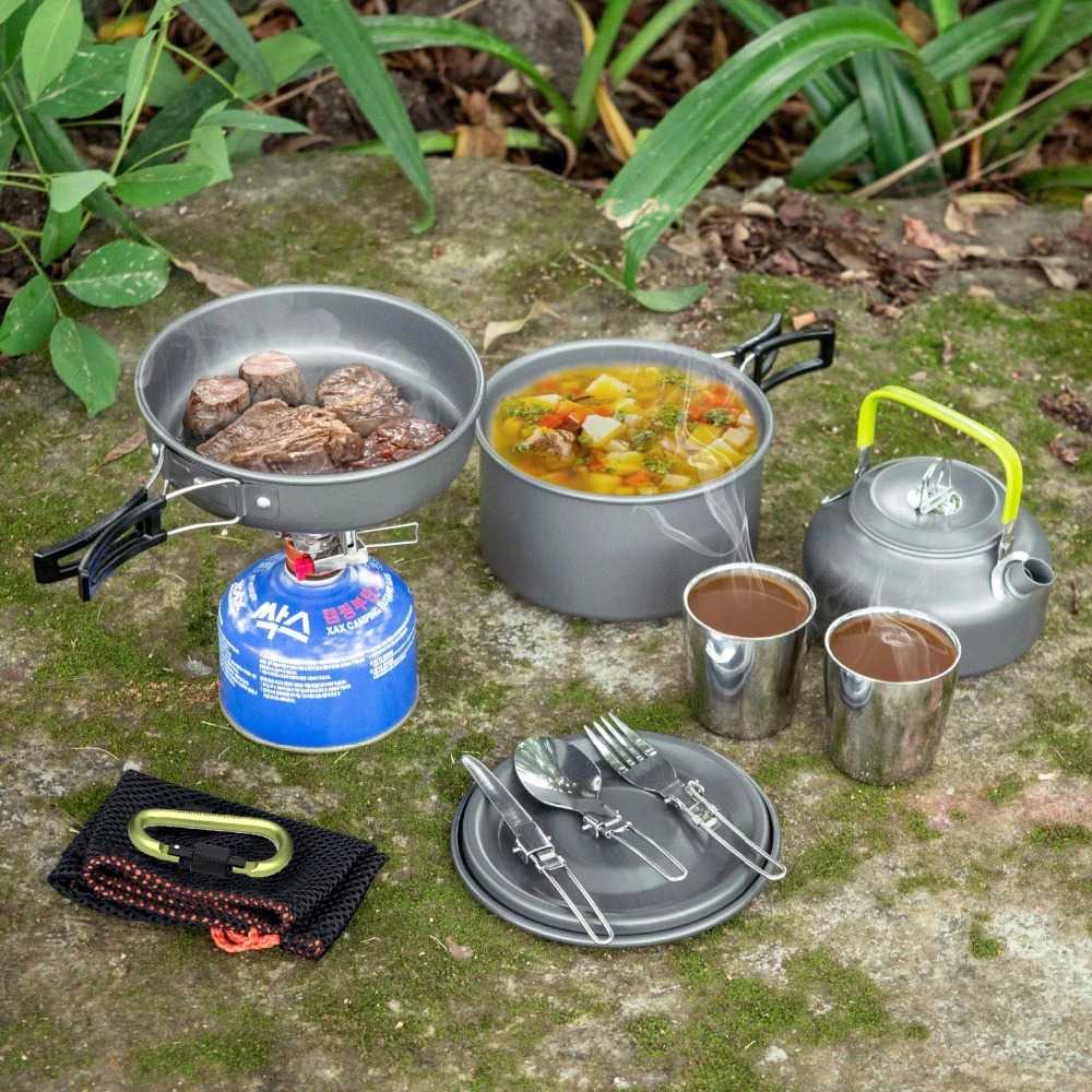 TD - RMH Yofeil Panci Masak Cooking Set Camping Outdoor - DS-308