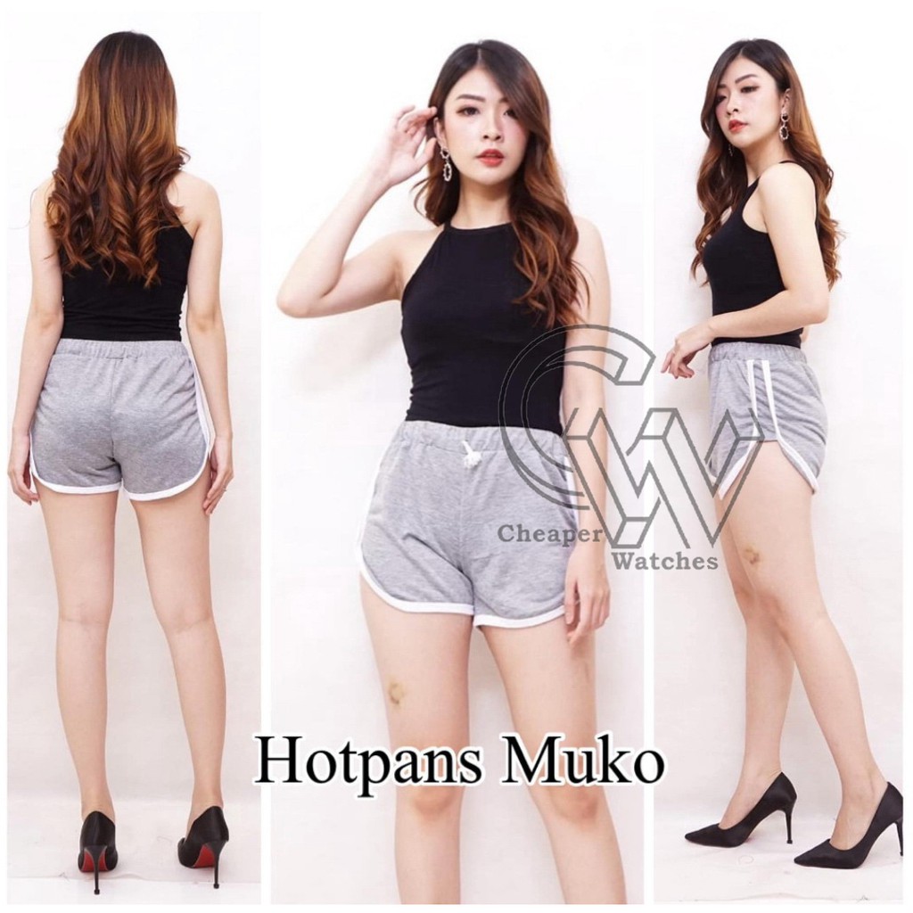 Cheaper-Celana Pendek Hot Pants Muniko Spandek Babyterry Berkualitas Termurah