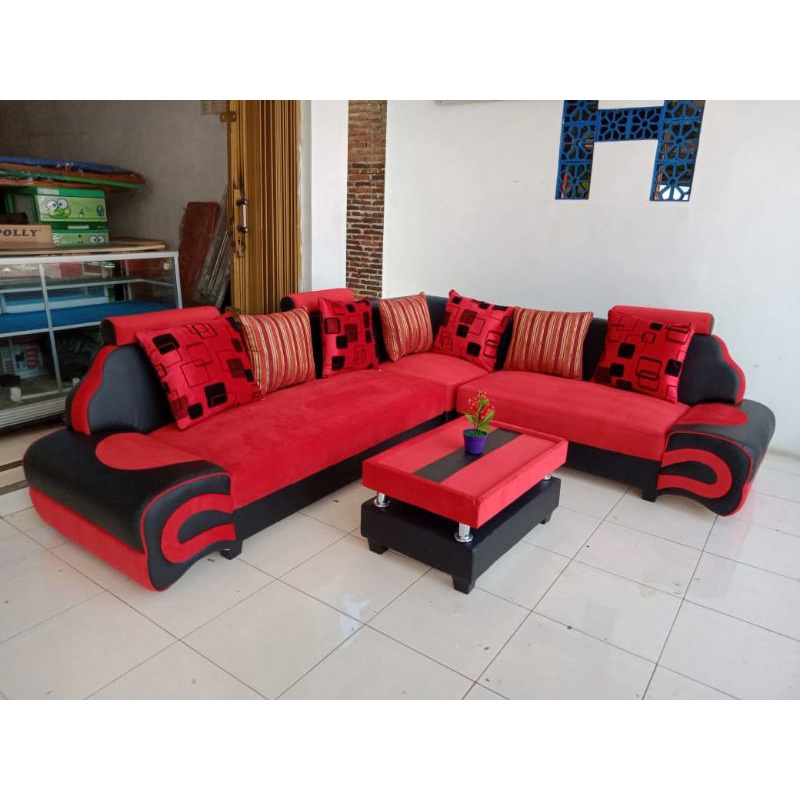 Sofa Sudut | Sofa Cantik | Sofa Ruang Tamu
