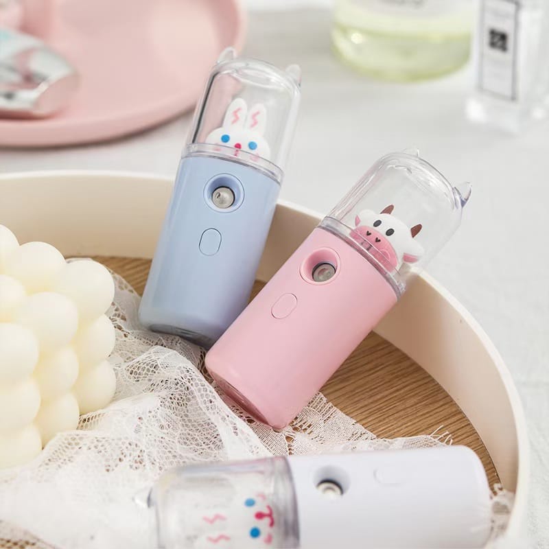 Nano Spray Mini Karakter Cute/Perawatan Wajah Humidifier Mini Usb