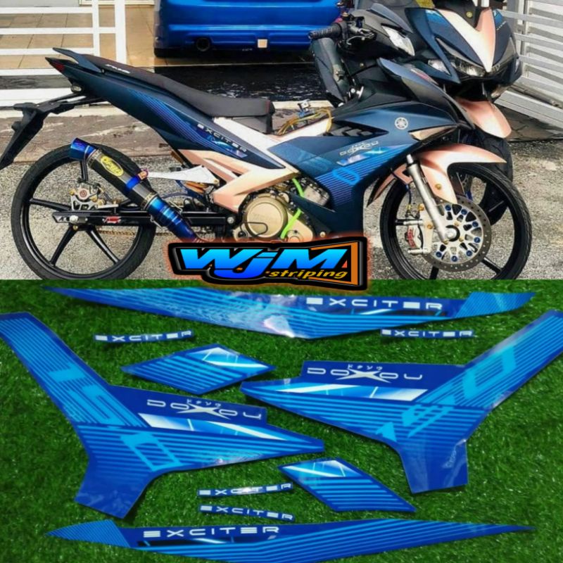 STRIPING MX KING / EXICETER 150 DOXOU