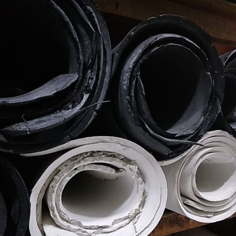busa ati/spon eva/spon ati tebal 20 mm hitam dan putih