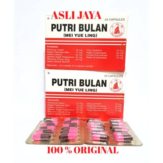 PUTRI BULAN ( Mei Yue Ling ) - Obat Lancar Haid