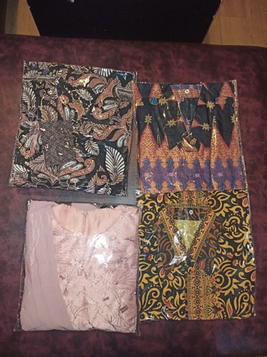 Wou Batik Jasmine Family Maura Couple - Sania Ruffle Batik Couple Ori Ndoro Jowi Dnt Garansi - Kg006