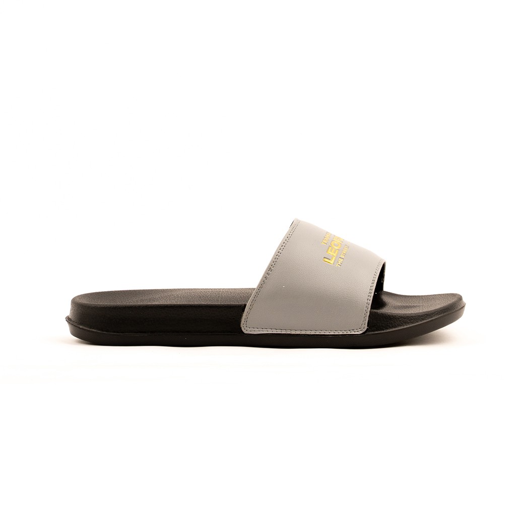 LEO RICHIE - Sandal Pria Wanita Zorin Grey / Black