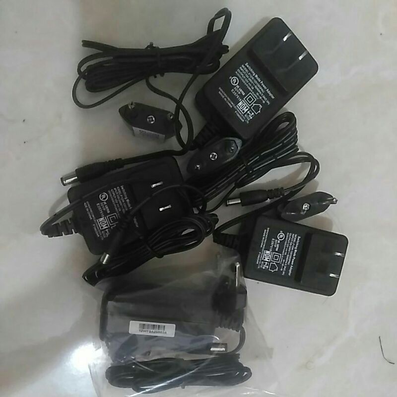 Power supply Adaptor Kualitas Murni Bekas 1A 12V stb jamin hidup Aquascape aquarium cctv wifi