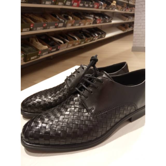 Ecco Melbourne black formal shoes