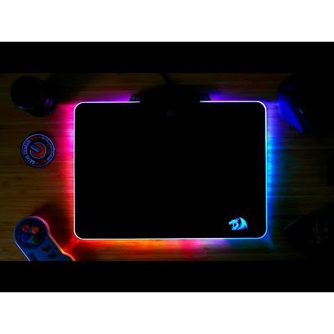 Mouse Pad Gaming Redragon RGB Hard EPEIUS P009