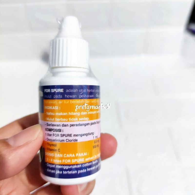 For Spure 30ml Obat Sariawan Kucing