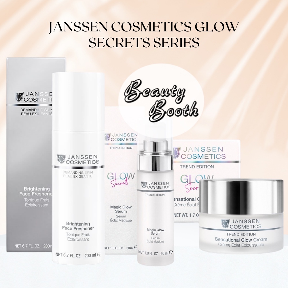 JANSSEN COSMETICS Glow Secrets Series | Serum | Cream | Cleanser