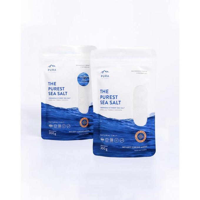 

Silahkan Order] BUNDLE PURA PUREST SEA SALT GARAM LAUT ORGANIK NATURAL 2 PCS