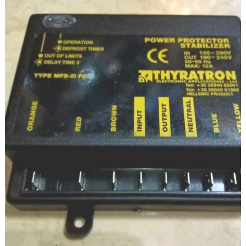 Power suplay PROTECTOR STABILIZER SHOWCASE FREZZER KULKAS ORIGINAL