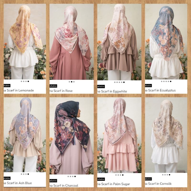 Pina Scarf Wearingklamby