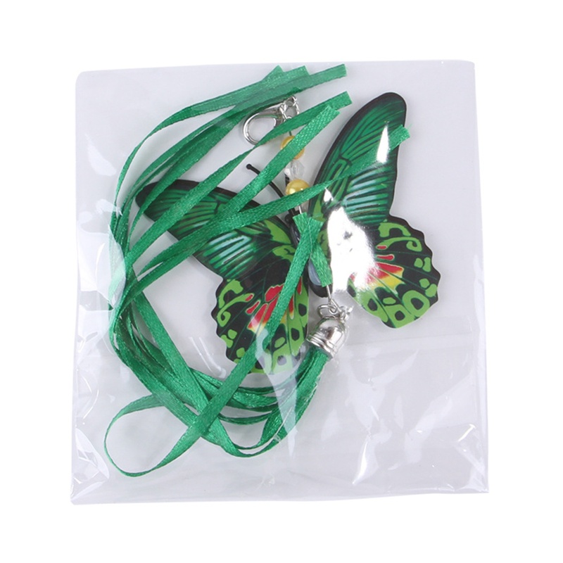 11 Pak Mainan Interaktif Tongkat Penggoda Kucing Dengan Bel Bulu Panjang 15-39 Inci Dapat Ditarik Untuk Hadiah