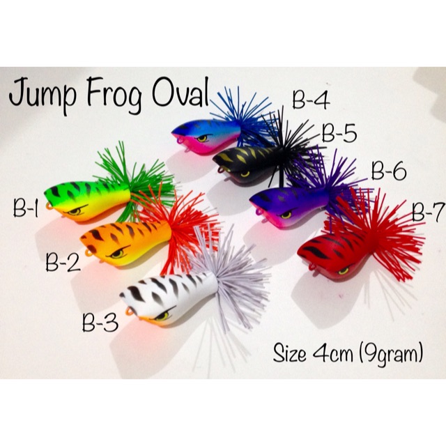 Jump Frog MODEL OVAL Haenan Lure..