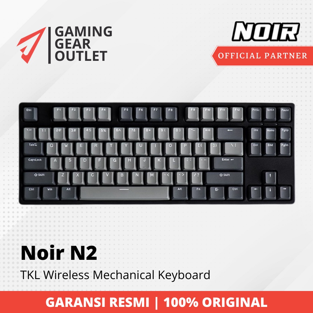 Noir N2 - TKL Wireless Mechanical Keyboard