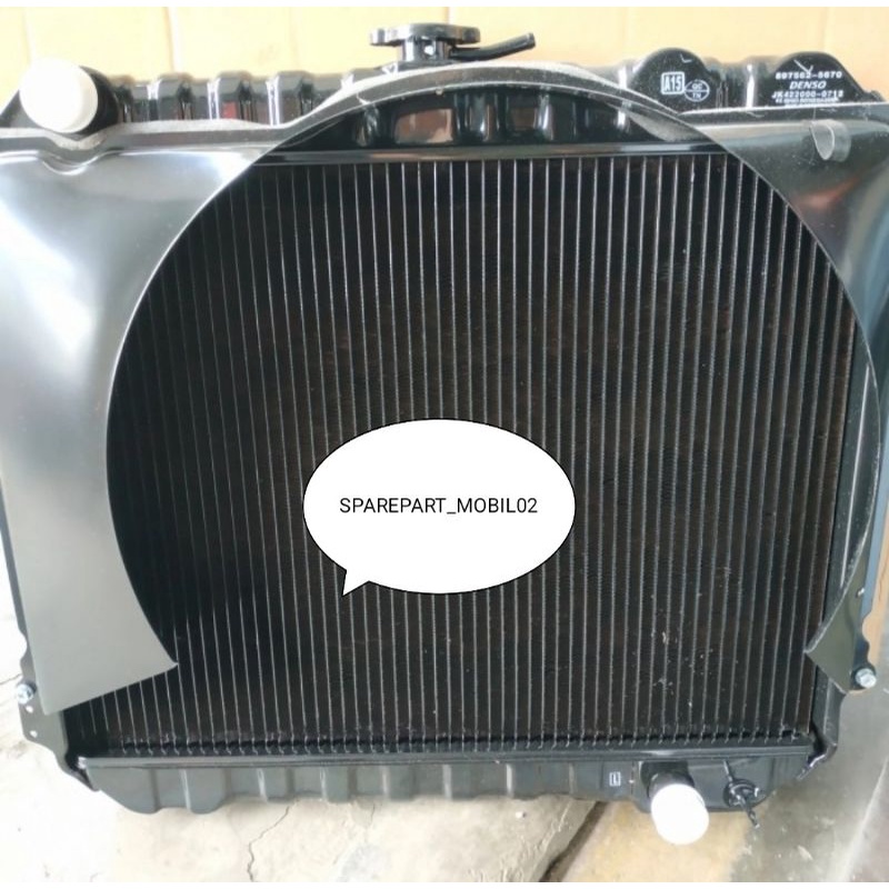Radiator isuzu panther 2.5  Kapsul Manual Original isuzu