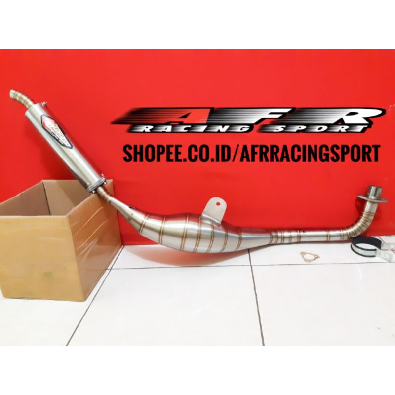 Knalpot FizR F1ZR Fiz R Stainless Kolong Scorpio kalajengking