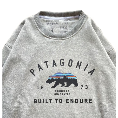 Jaket Sweater Crewneck PATAGONIA BUILT TO ENDURE – Edition Fashion Trendy Casual Pria Good Brand Quality