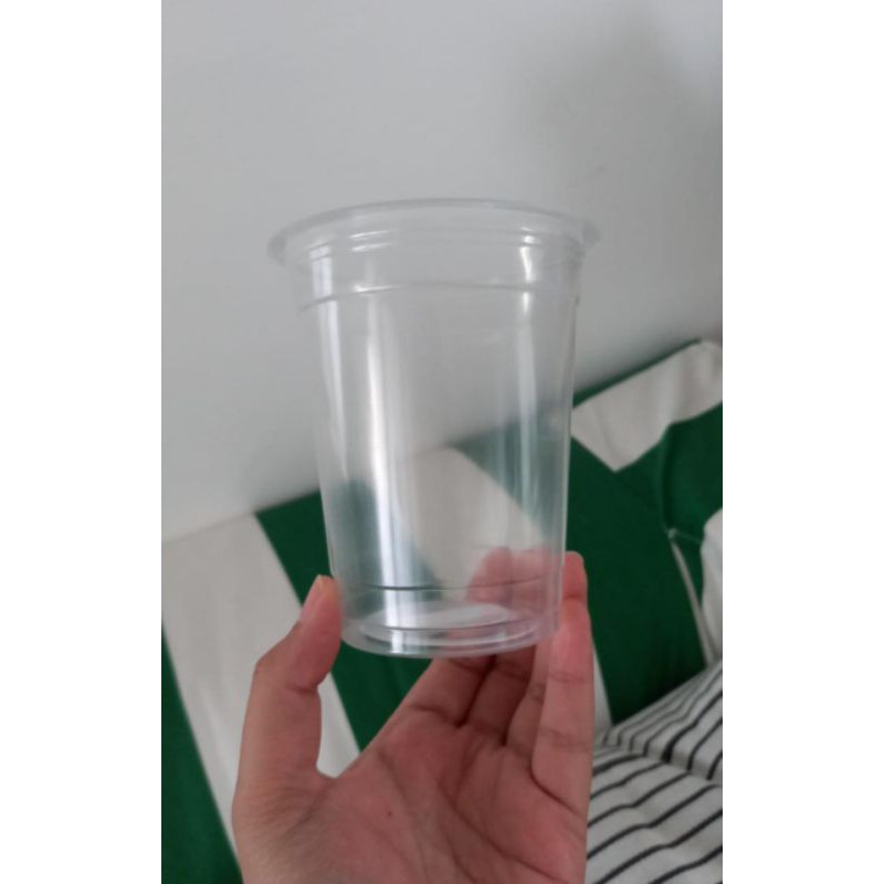 cup 14oz polos 7gr tebal murah