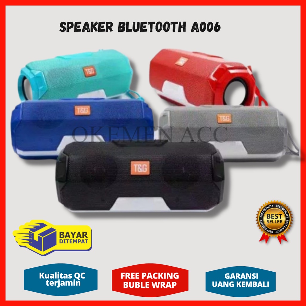 Speaker Bluetooth Wireless A006 Non JBL - Speaker Bluetooth A006 / Speaker luetoth / speaker wireless / speaker portable / speaker full bass / speaker blutut / speaker bluetoth full bass / speaker portable murah